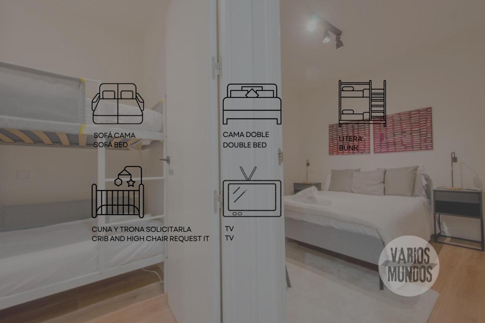 Cozy Apt Para 6Pax A Escasos Metros Del Retiro - Madrid E1 外观 照片