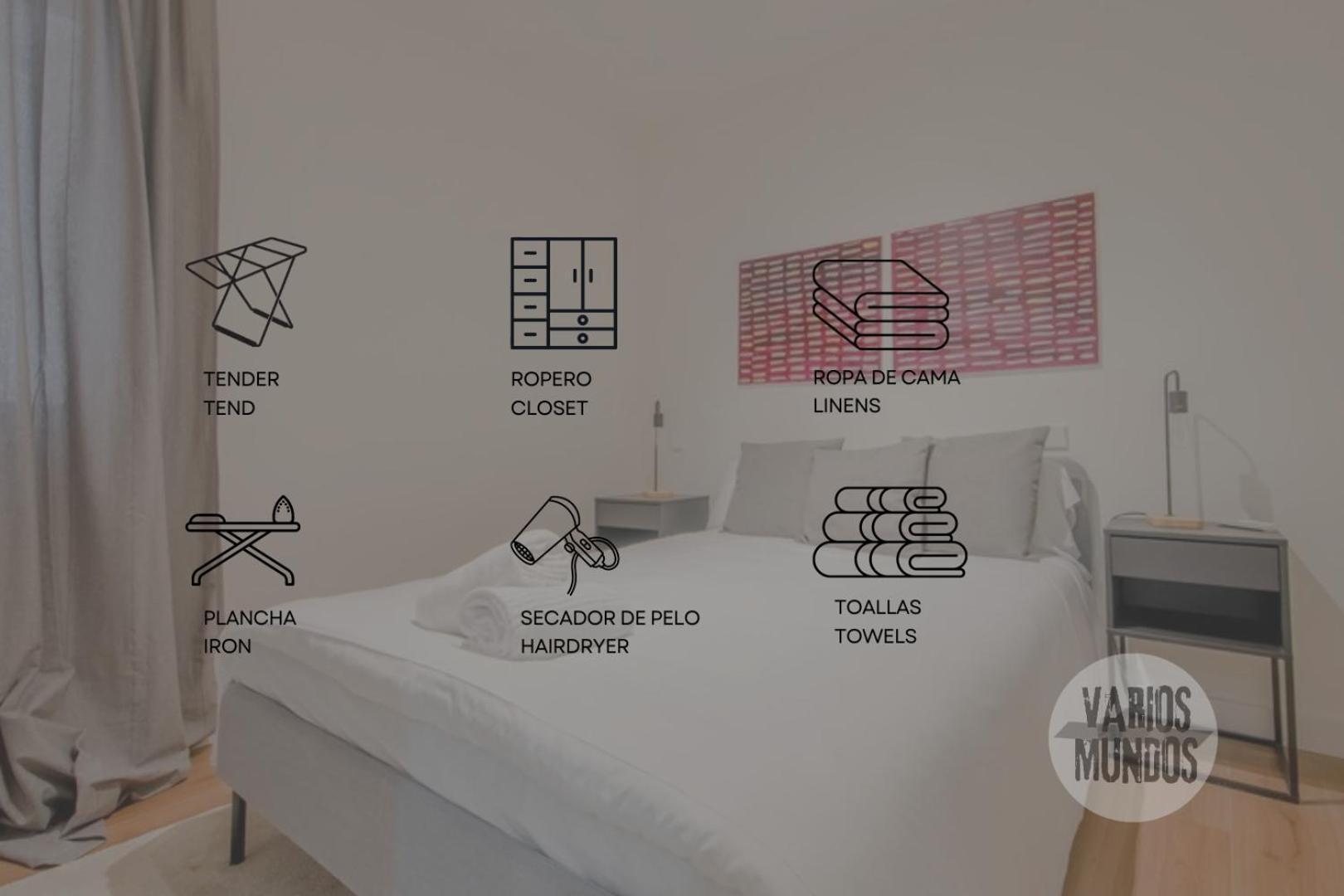 Cozy Apt Para 6Pax A Escasos Metros Del Retiro - Madrid E1 外观 照片
